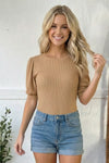 The Simply Chic Taupe Bodysuit