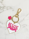 PREORDER: Rescue Mom Enamel Key Chain