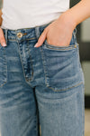 Bella High Waist Soft Barrel Stitch Thru Pocket
