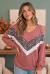 Wild Side Chevron Top