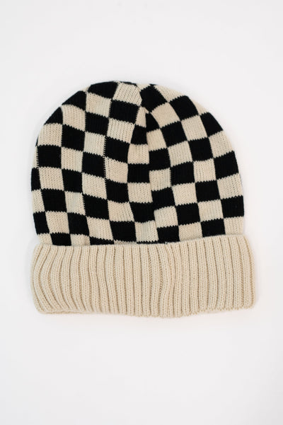 Check the Weather Beanie in Bone