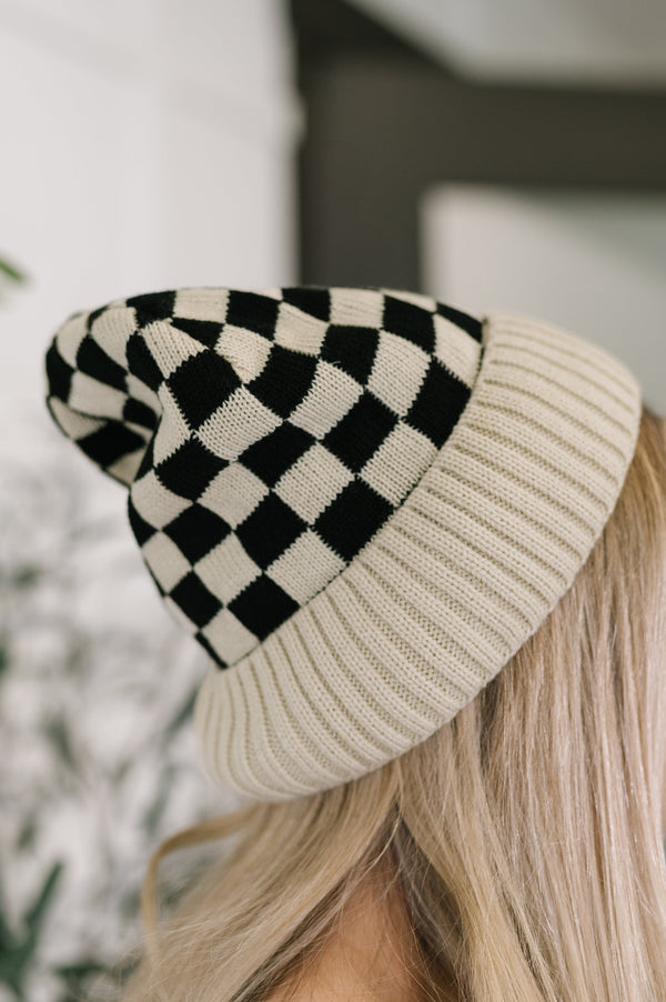 Check the Weather Beanie in Bone