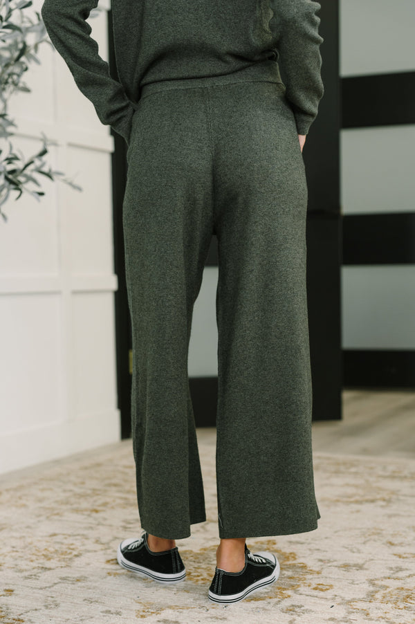 Clove Culottes in Moss