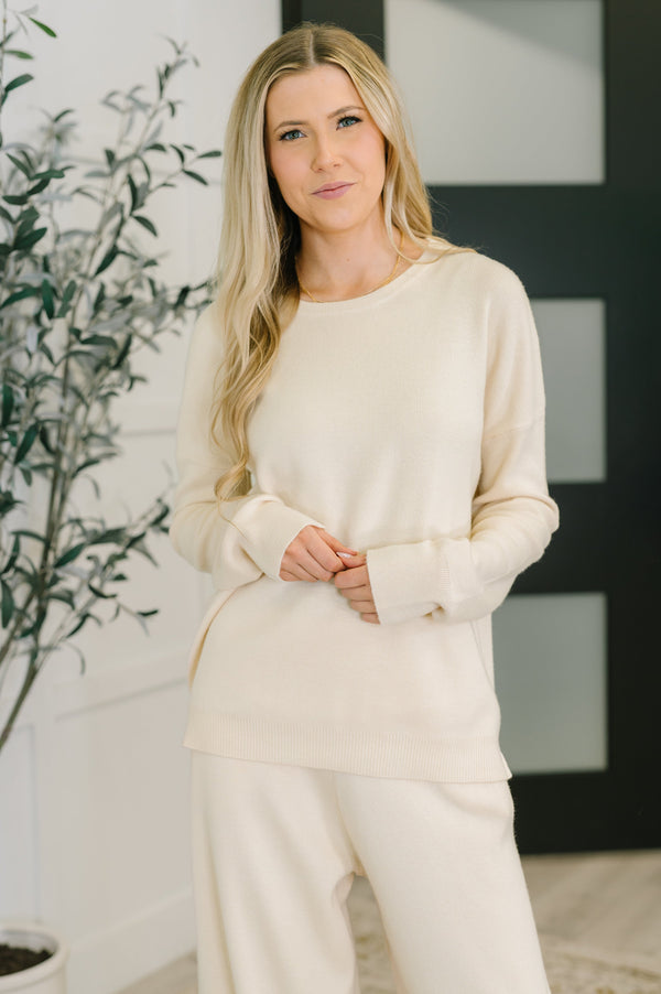 Clove Sweater in Oat