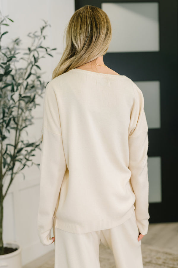 Clove Sweater in Oat