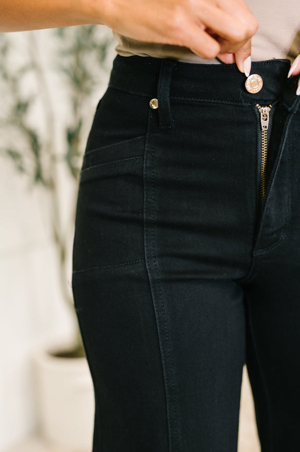 Corinna High Waist Retro Wide
