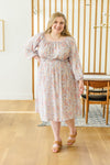 Dreamscape Floral Midi Dress