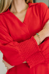 Easy Essence V-Neck Oversized Tunic Top