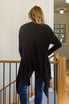 Ever Soft Cascade Cardigan With Pockets In Black