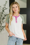 Everyday Envy Cable Ribbed Knit in Light Olive