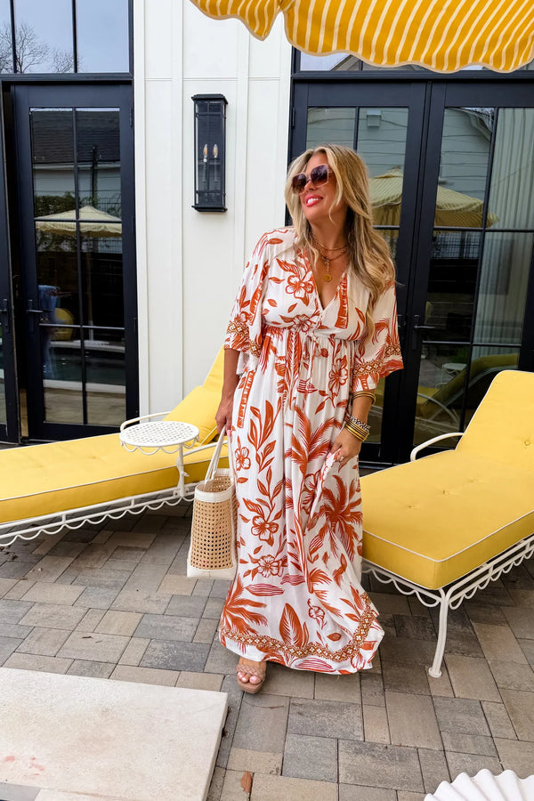 PREORDER: In The Jungle Kaftan Dress