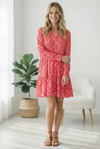 Cherry Blossom Twirl Floral Dress