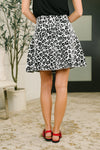 Feel My Roar Brushed High Waisted Skirt