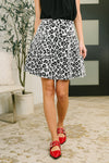 Feel My Roar Brushed High Waisted Skirt
