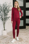 Get Me Cozy Set in Cabernet