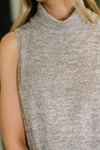 Glam Dress and Cardigan Set in Chocolate