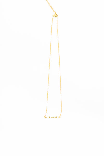 Golden Mama Necklace