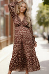 Wild Grace Leopard Maxi Dress