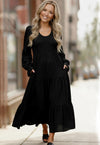 Black Magic Maxi Dress
