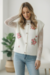 Rose Garden Knit Vest