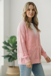 The Pink Daydream Netted Cardigan