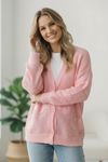 The Pink Daydream Netted Cardigan