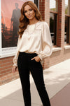 A Satin Daydream Blouse