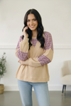 Country Cozy Oatmeal Long Sleeve Thermal