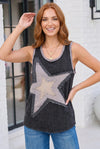 Star Power Mineral Washed Tank Top