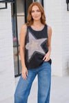 Star Power Mineral Washed Tank Top