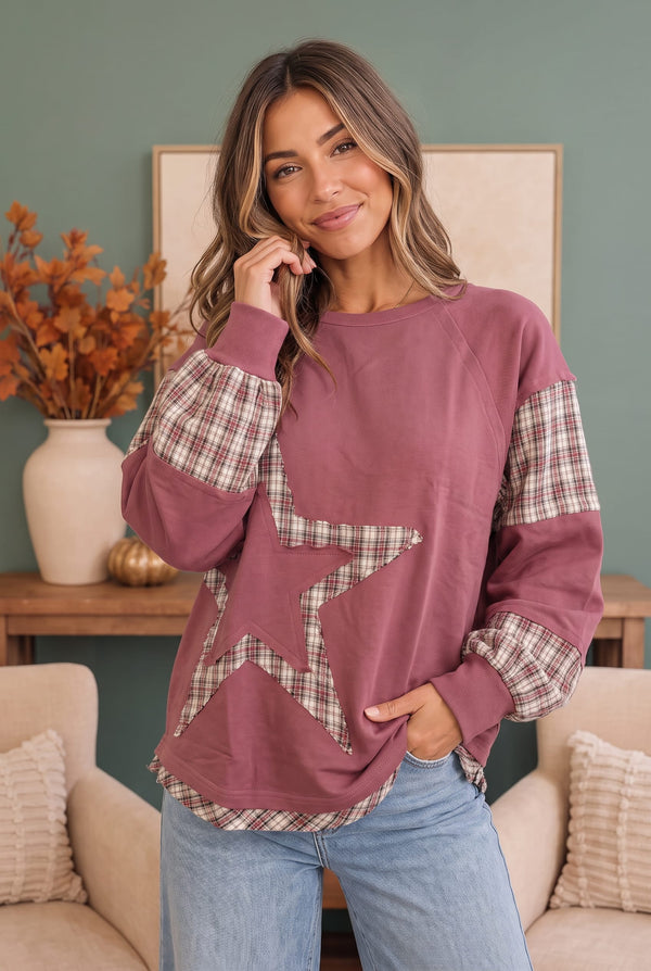 Starry Eyed Pullover Sweatshirt