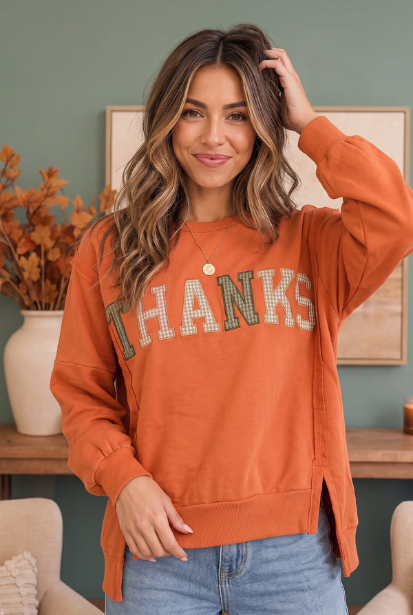 Give Thanks in Style Pullover
