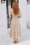 Spotted Something Sweet: Polka Dot Midi Dress