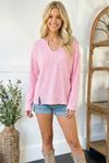 The Pretty in Pink Pocket Top