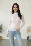 Sweetheart Whisper Mesh Top