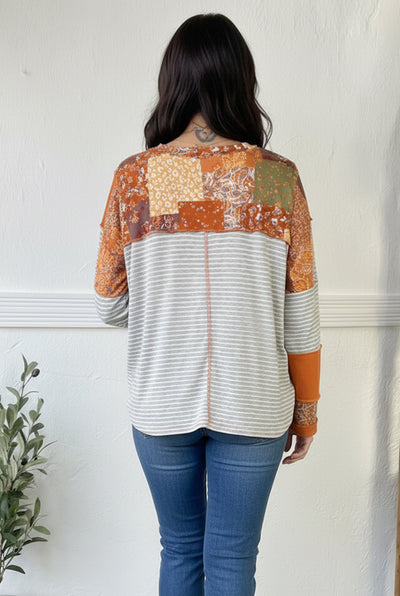 Boho Patchwork Daydream Raglan