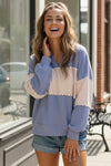 Bluebell Breeze Collared Pullover