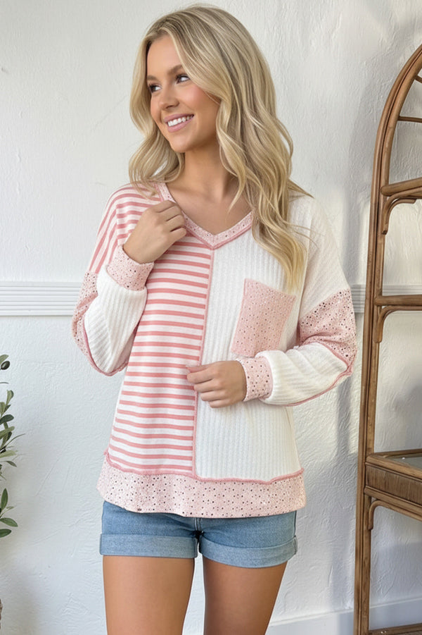 Front Porch Favorite Stripe Pullover
