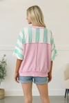 Mint Sugar Rush Colorblock Tee