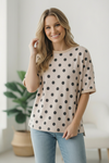 Play Date in Paris Polka Dot Tee