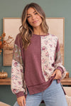 Rose Garden Floral Sweatshirt