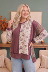 Rose Garden Floral Sweatshirt