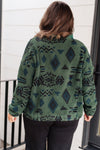 High Perspective Geometric Fleece