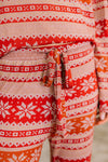 Holly's Jolly Pajama Top and Bottom Set