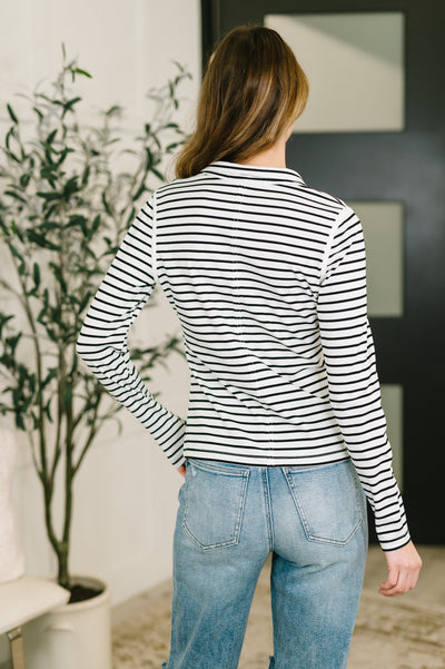 I Know What I Want Long Sleeve Henley Top- 3/3/2026 NEW
