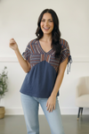 Midnight Mesa Boho Top