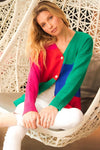 The Color Edit Button Cardigan