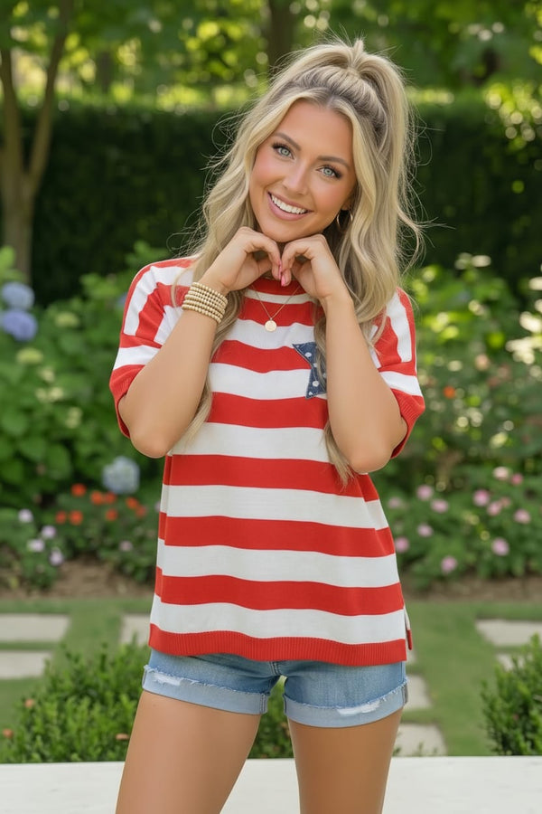 Let's Celebrate Knit Tee