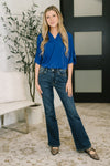 Lizzy Breeze Top in Royal Blue