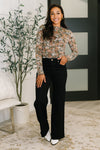 Loud and Proud Long Sleeve Lettuce Hem Top
